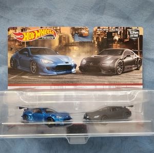 Hotwheels Premium Lexus/BRZ 2 pack